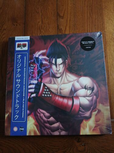Coffret 4x Lp 33t 12" Vinyles Namco Sounds " Tekken 3 " 2020 ,Original Soundtrack Ost Bof Vidéo Game Music ,Heavy Weight Black Vinyles ,Made In Uk ,Box Set Deluxe Édition