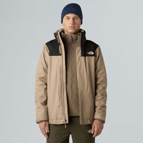 The North Face Veste Evolve Ii Triclimate® 3-En-1 Pour Homme Mushroom Grey-Mocha Brown Taille L Male