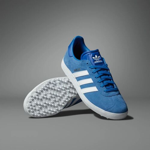 Chaussures De Golf Gazelle Spikeless Adidas Blue Bird Cloud White Royal Blue