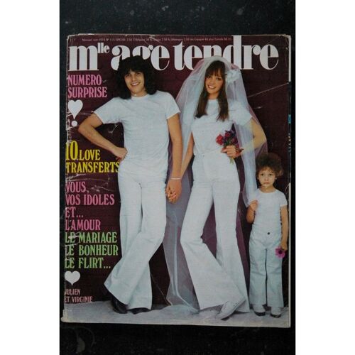Mademoiselle Age Tendre N° 115 1974 06 Gérard Lenorman Ringo Sheila Stone Charden Julien Clerc