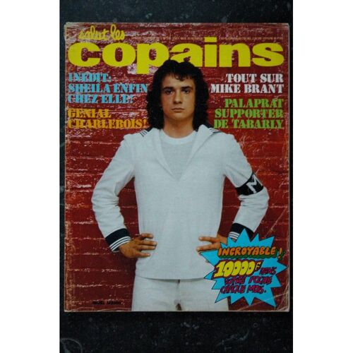 Salut Les Copains N°135 11 1973 Cover Michel Sardou Sheila Charlebois Mike Brant Tabarly