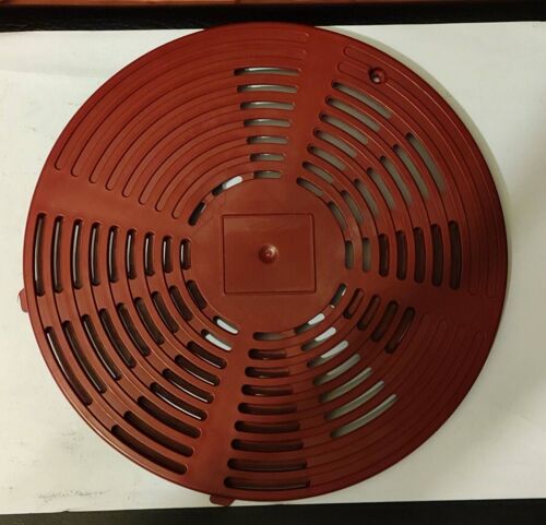 Cookeo Moulinex: Plaque / Grille De Fond Rouge, Pièce D'origine Officiel 