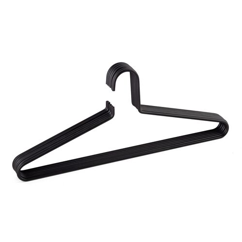 Lot de 6 Cintres Alham Noir