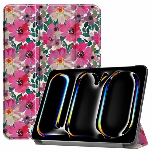 Imoshion Coque Tablette Design Ipad Pro 13 (2024) M4 Floral Watercolor