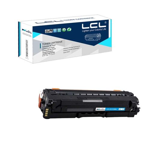 LCL Cartouche de Toner Remanufacturée CLT-C506L CLT-506L (1Cyan) Remplacement pour Samsung CLP-680/680DW/680DN Samsung CLX-6260FR/6260FD/6260FW//6260ND/6260NR
