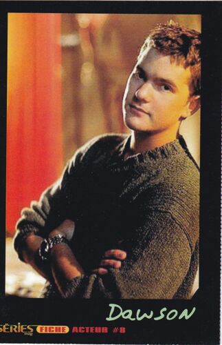 Fiche Séries Mag - Acteur Dawson #8 : Joshua Jackson - Pacey 