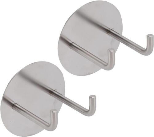 KALANKA-2pcs café filtre support mural, crochet de serviette noir crochet de tuyau de douche crochet de support de filtre portatif de café crochet de douche en acier inoxydable crochet mural de servi