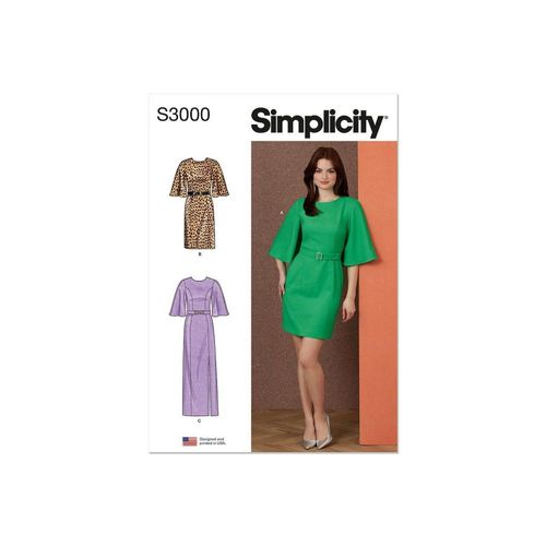 Patron 3000 Robe En Trois Longueurs Pour Jeunes Femmes Et Femmes