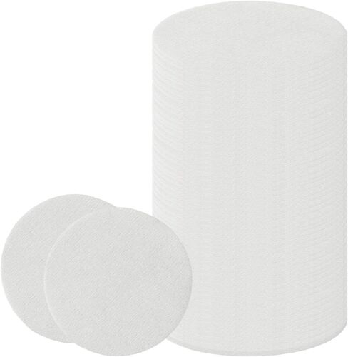 KALANKA-Lot de 100 filtres à café en papier pour machine à expresso, non blanchi, compatible avec Breville Barista, Mr. Coffee et autres machines à café expresso (53 mm)