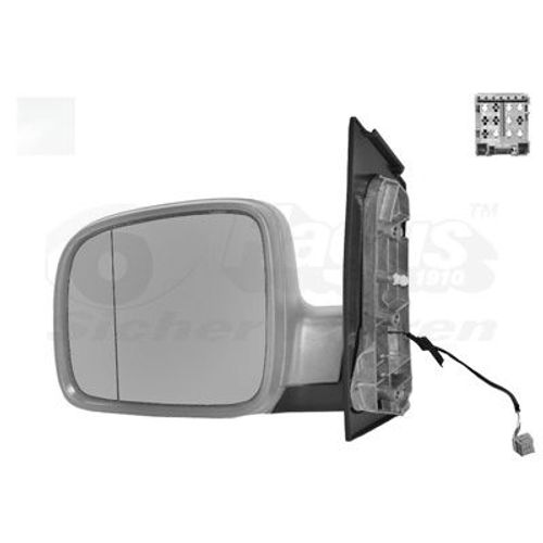 Retroviseur Electrique Gauche Blanc Pour Volkswagen Transporter T5 03 - 09