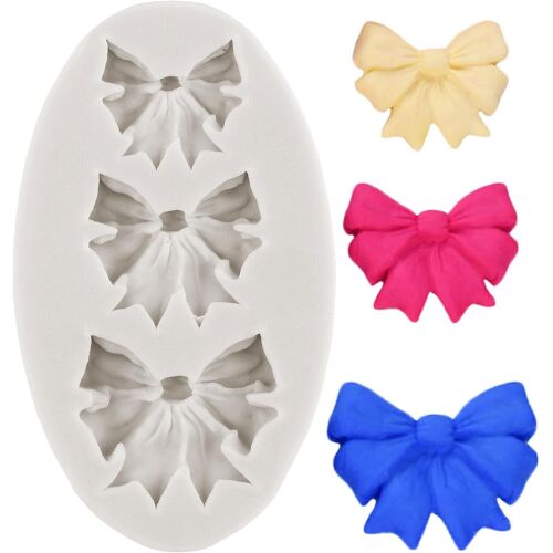 Kalanka-Mini Moules En Silicone En Forme De Noeud Pour Décoration De Gâteaux, Pâte À Sucre, Pâte Polymère