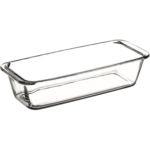 Kalanka-Ambition Moule À Cake En Verre 31 Cm Avec Poignées Pour Four Micro-Ondes Et Lave-Vaisselle