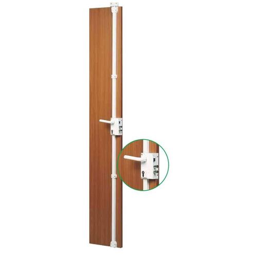 Serrure 4 points DAD 700 blanche Droite + cylindre MODA 6 A2P1* DECAYEUX - 726443