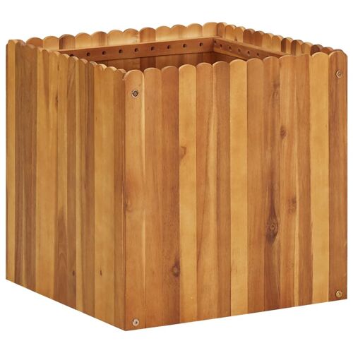 Vidaxl Lit Surélevé De Jardin 50x50x50 Cm Bois Massif D'acacia