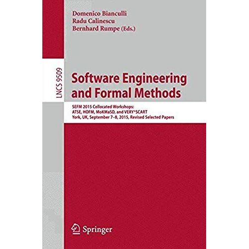 Software Engineering And Formal Methods