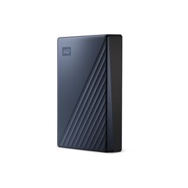 WD My Passport for Mac WDBEJA0060BBL - Disque dur - chiffré - 6 To - externe (portable) - USB 3.2 Gen 1 (USB-C connecteur) - AES 256 bits - bleu
