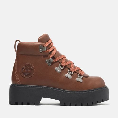 Timberland Chaussures De Randonnée Plateforme Et Lacets Stone Street Pour En Marron Marron