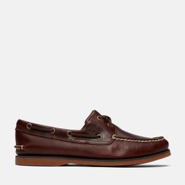 Timberland Chaussure Bateau Classique Pour En Bordeaux Bordeaux