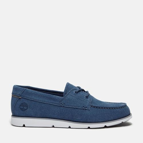 Timberland Chaussure Lacets Grafton Bay Pour En Bleu Foncé Bleu