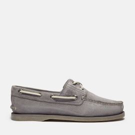 Timberland Chaussure Bateau Classique Pour En Gris Gris