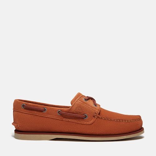 Timberland Chaussure Bateau Classique Pour En Orange Orange