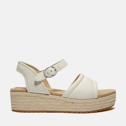 Timberland Sandale Bride Arrière Santorini Sun Pour En Blanc Blanc