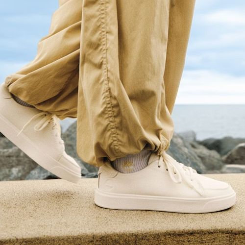 Timberland Basket Basse Lacets Emerson Street Pour En Blanc Blanc