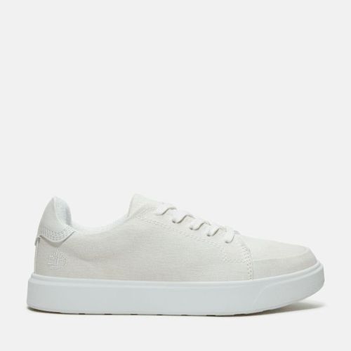 Timberland Basket Basse Lacets Emerson Street Pour En Blanc Blanc