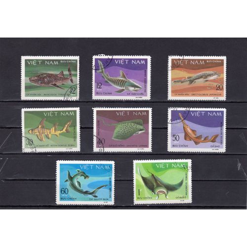 Timbres-Poste Du Viet-Nam (Faune Marine)