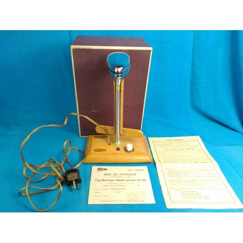 Le COQ BABETH Fer à repasser pour Dentelle 130V circa 1950s