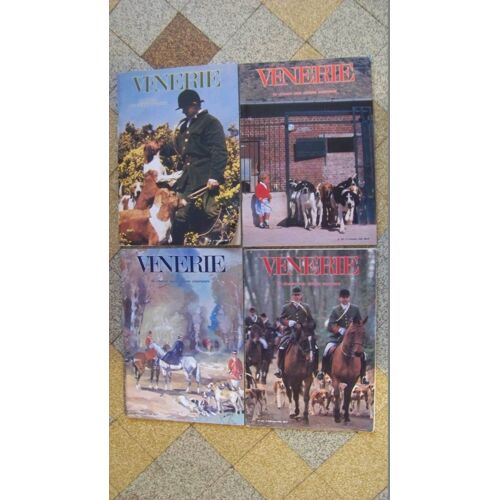 4 Numéros Vénerie La Chasse Aux Chiens Courants Année 1998