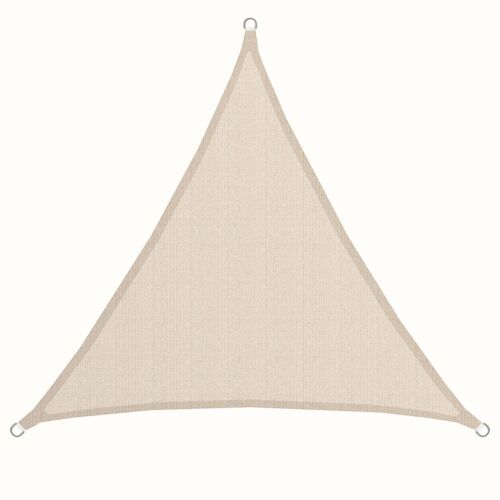 Amanka Voile D'ombrage Xl 3x3x3m Toile Triangulaire De Jardin Pour Faire Ombre En Pe-Hd Respirant Pe