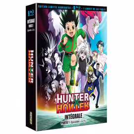Coffret Hunter X Hunter L'intégrale Partie 1 Edition Collector Limitée Numérotée Blu-Ray