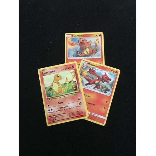 (1460) 2x Salamèche + Reptincel Pokemon