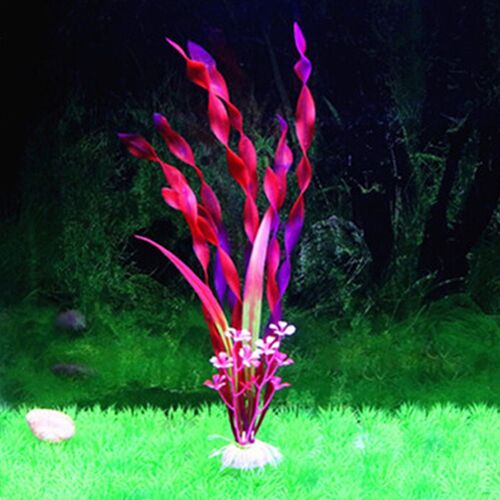 Xue Nouvelles Plantes Aquatiques De Simulation Fantaisie Modernes 31cm De Hauteur À La Mode Pour Aquarium Décoration D'aménagement Du Réservoir De Poissons #20