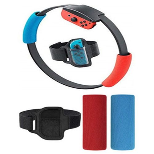 Pour Ring Fit Adventure Nintendo Switch, Bande de Jambe Elastique Réglable Accessoires pour Switch Joy Cons