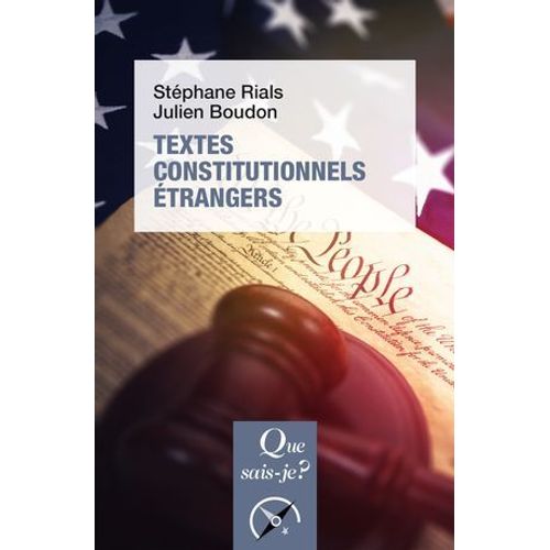 Textes Constitutionnels Étrangers