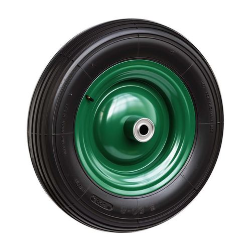 WILTEC roues complètes Brouette 3.50-8 Pneu Jante Air
