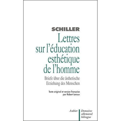 Lettres Sur L'éducation Esthétique De L'homme