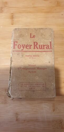 Le Foyer Rural Dixieme Edition 1953