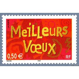 "Meilleurs Voeux" Année 2003 N° 3623 Yvert Et Tellier Luxe