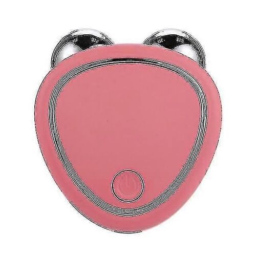Masseur Facial Microcurrent Face Lift Machine Roller Skin Tightening Beauty Beauty Devices1pcs-Rose