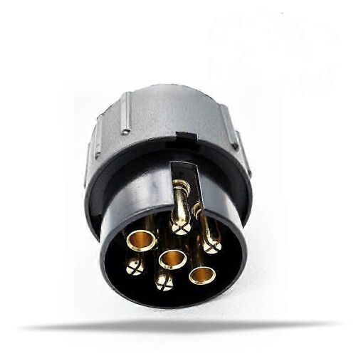 Adaptateur Automobile 12v 7/13 En Plastique Mini Convertisseur Adaptateur Prise De Courant De Tracteur De Remorque