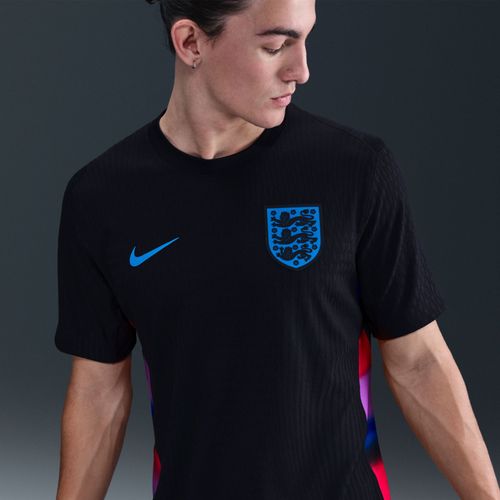 Maillot De Foot Authentic Nike Dri-Fit Adv Angleterre 2025 Match Extérieur (Équipe Féminine) Pour Homme - Noir