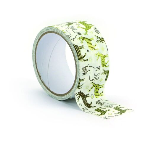 Ruban Adhésif Large Queen Tape 4,8 Cm Rennes Dorés