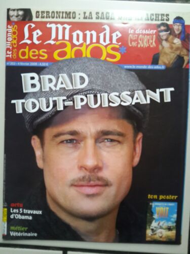 Le Monde Des Ados N° 202 Du 4 Février 2009 : Brad Tout-Puissant