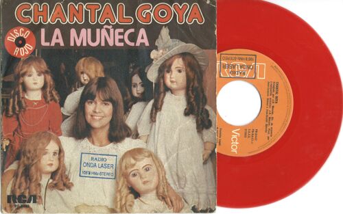 Chantal Goya Rare Sp Espagnol Chanté En Espagnol Vinyle Rouge