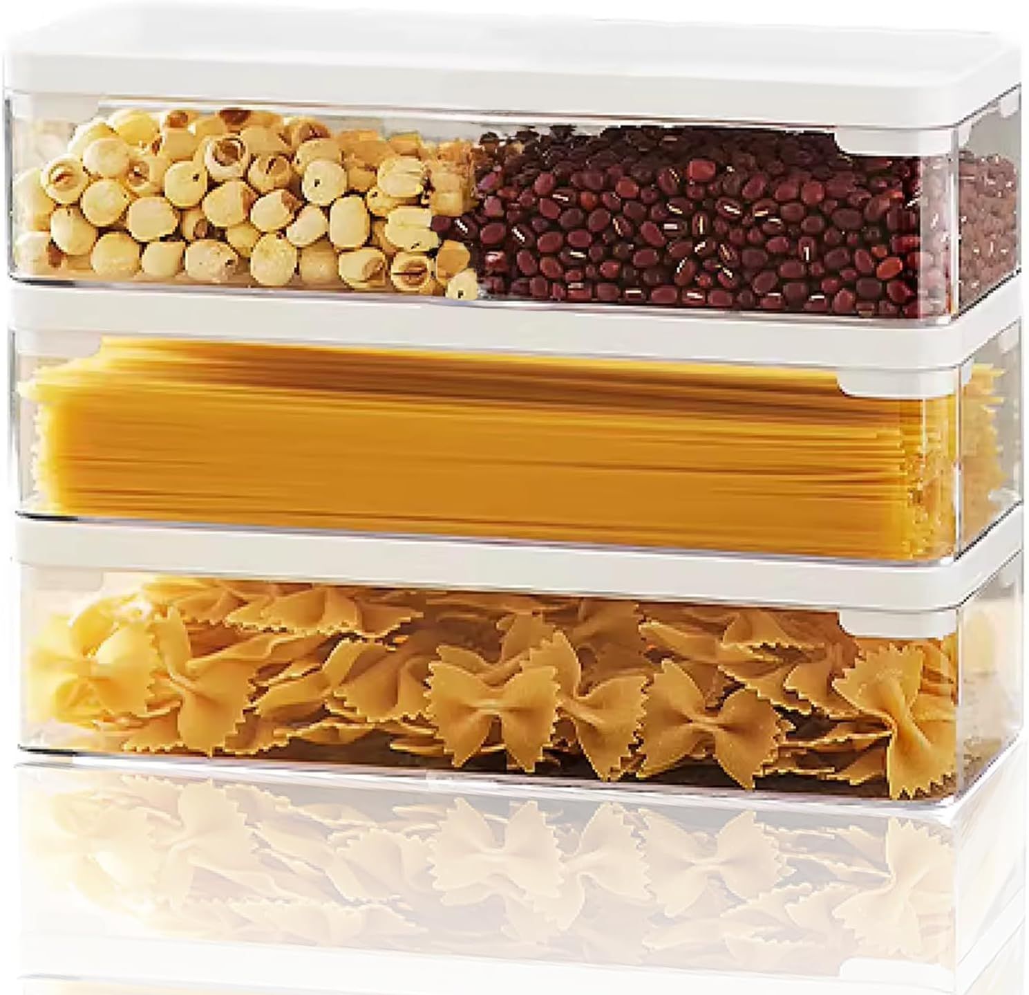 Defresit Lot De 9 Mini Boîtes De Rangement En Plastique Avec