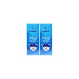 Duo Deodorant Sauge 2x100ml 