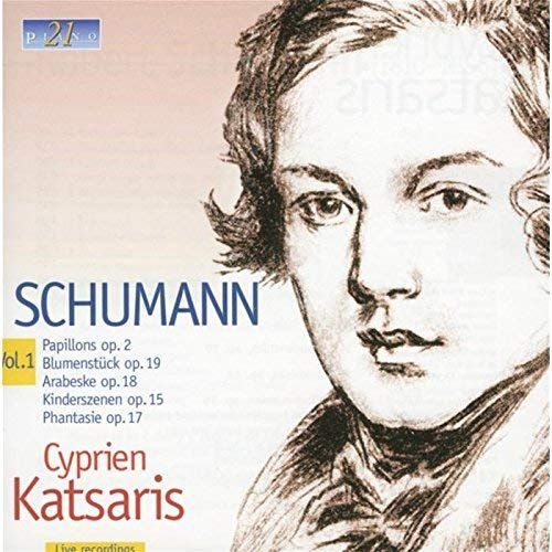 Oeuvres Pour Piano Vol. 1 : Papillons Opus 2, Blumenstück Opus 19, Arabeske Opus 18, Kinderszenen Opus 15, Phantasie Opus 17